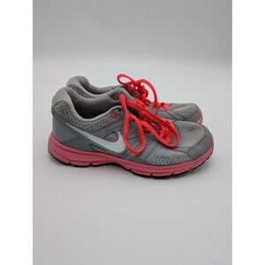 Nike Running Shoes Womens Size 8.5 Gray Pink Mesh Sneaker Lightweight 512083-002
